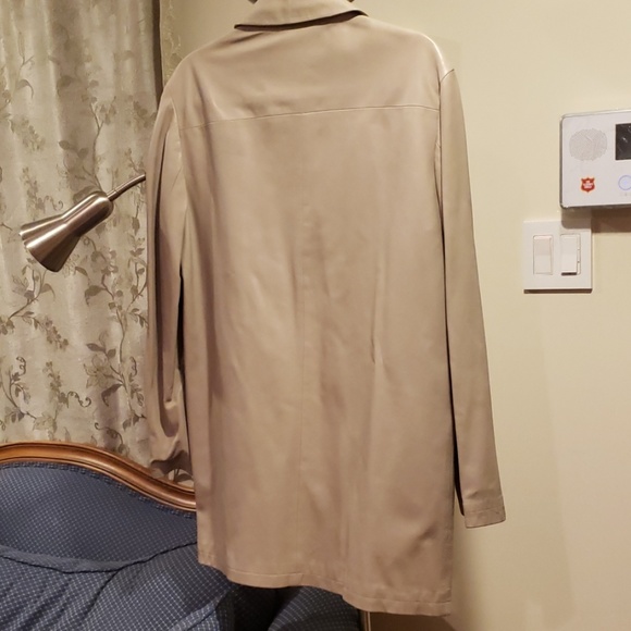 Burberry lamb leather coat . - Picture 4 of 8